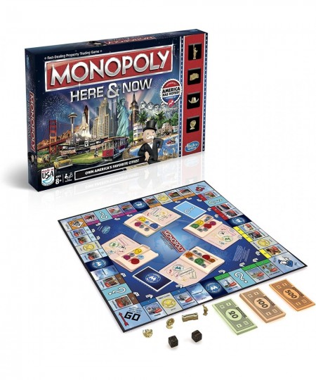 Monopoly Here and Now US Edition Board Game $71.74 - Board Games