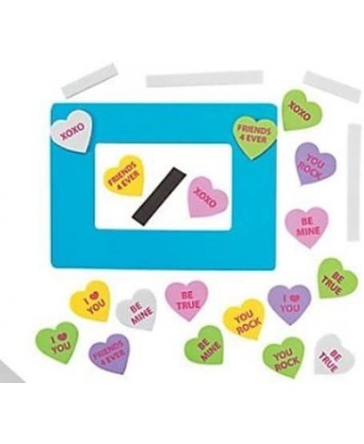 Conversation Heart Valentine's day heart Picture Frame Craft Kit- Pack of 12 Kits $35.26 - Craft Kits