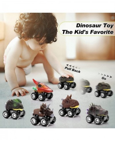 Dinosaur Toys for 3 Year Old Boys Kids Toys Pull Back Dinosaur Toys for 2 Year Old Boy Toys 6 Pack Toddler Car Toys for 4 Yea...