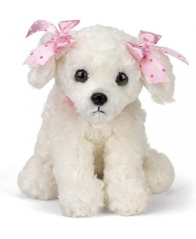 Bearington Sassy Plush Stuffed Animal White Puppy Dog 10 inches $34.55 - Stuffed Animals & Teddy Bears