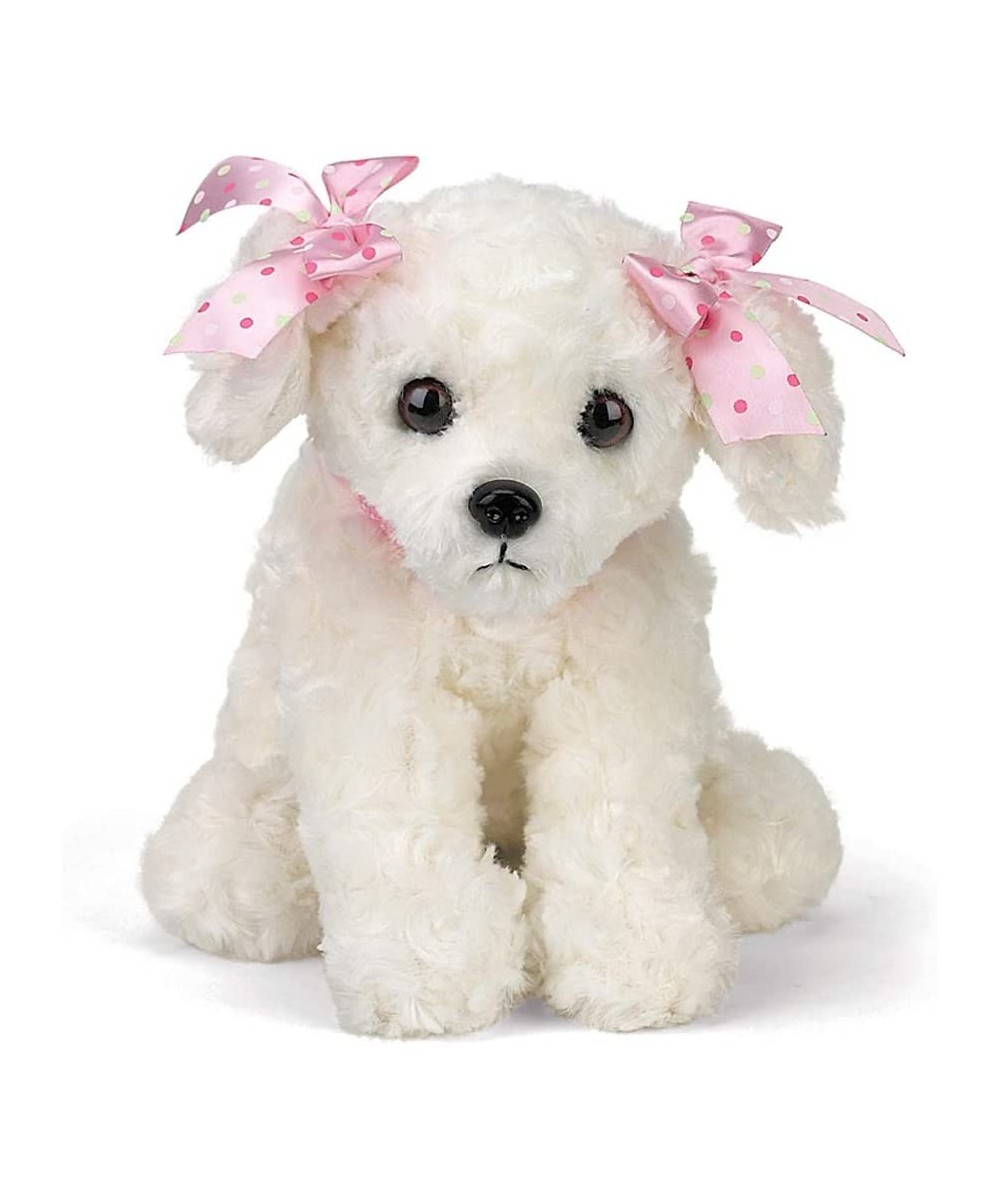 Bearington Sassy Plush Stuffed Animal White Puppy Dog 10 inches $34.55 - Stuffed Animals & Teddy Bears