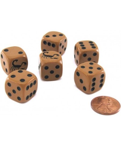 Set of 6 Scorpion 16mm D6 Round Edged Koplow Animal Dice $16.91 - Game Accessories