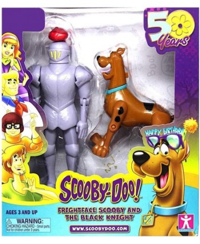 Scooby-Doo! 50th Anniversary Twin Figure Pack Exclusive - Frightface Scooby and The Black Knight $27.26 - Action Figures