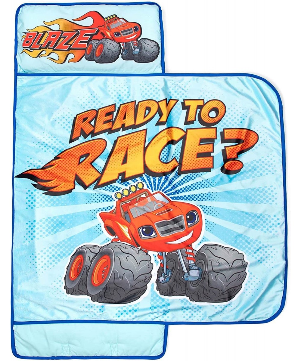 Blaze and The Monster Machines Ready to Race Mat – Built-in Pillow and Blanket - Super Soft Microfiber Kids'/Toddler/Children...