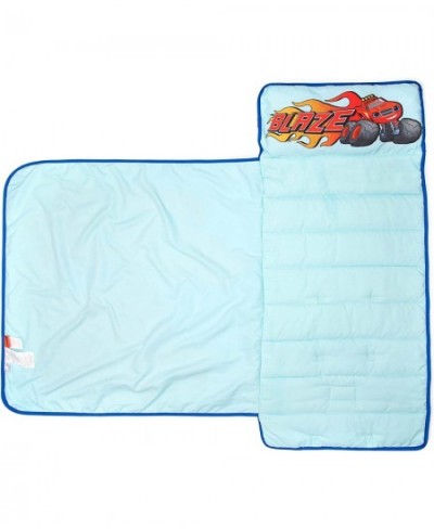 Blaze and The Monster Machines Ready to Race Mat – Built-in Pillow and Blanket - Super Soft Microfiber Kids'/Toddler/Children...