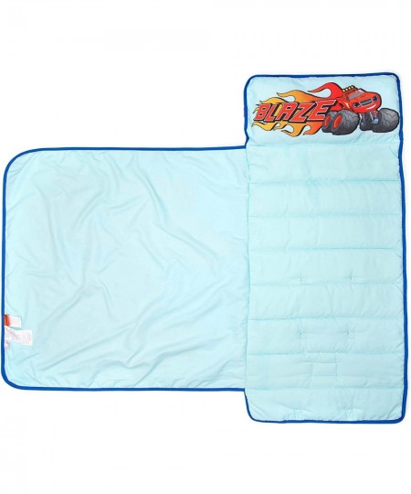 Blaze and The Monster Machines Ready to Race Mat – Built-in Pillow and Blanket - Super Soft Microfiber Kids'/Toddler/Children...