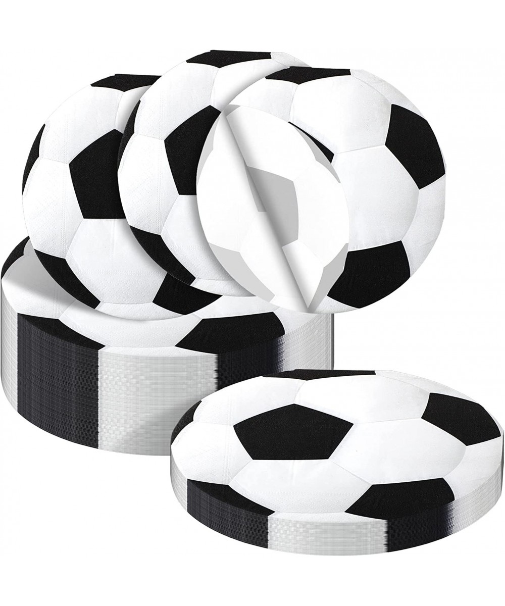 Soccer Napkins Soccer Party Decoration Sports Themed Party Supplies Disposable Soccer Theme Birthday Napkins Soccer Party Fav...