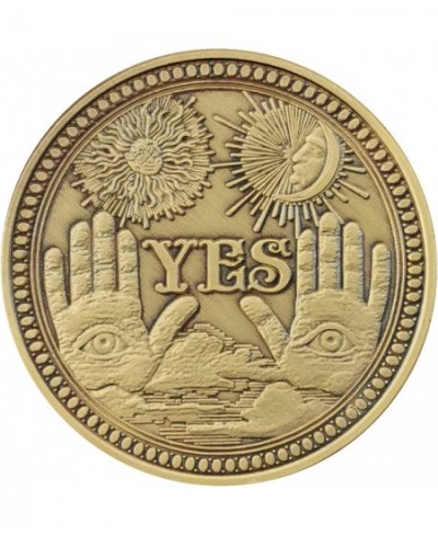 Yes No Challenge Coin Decision Maker - Bronze $16.41 - Novelty Coins