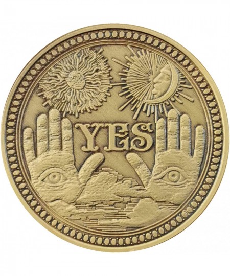 Yes No Challenge Coin Decision Maker - Bronze $16.41 - Novelty Coins