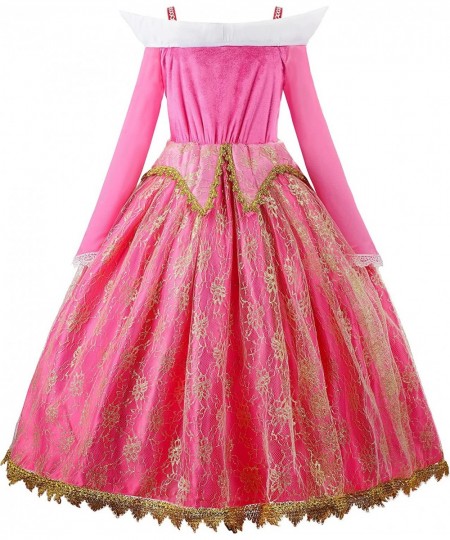 Girls Fancy Princess Costume Pink Halloween Birthday Cosplay Pageant Party Outfits $52.11 - Kids' Costumes