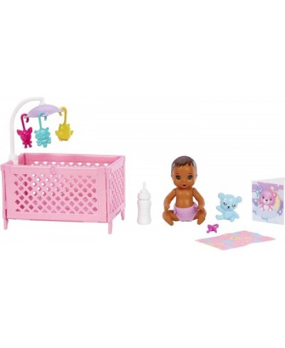 Doll and Accessories Crib Playset with Skipper Friend Doll Baby Doll with Sleepy Eyes Furniture and Themed Accessories Babysi...