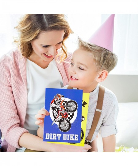 24pcs Dirt Bike Coloring Books for Kids Motorcycle Color Book Educational Gifts for Preschooler & Kindergarten Party Favor Su...