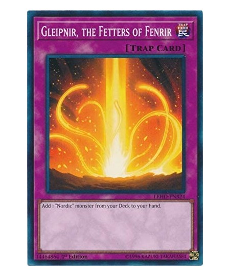 Gleipnir The Fetters of Fenrir - LEHD-ENB24 - Common - 1st Edition - Legendary Hero Decks - Aesir Deck $10.71 - Card Games