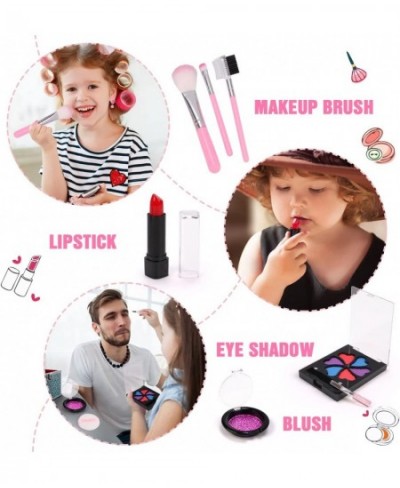 Kids Makeup Kit for Girls Pretend Play Makeup Toys for Girls 3 4 5 6 7 8 Years Old Princess Girl Easter Gift Toys Toddler Cos...