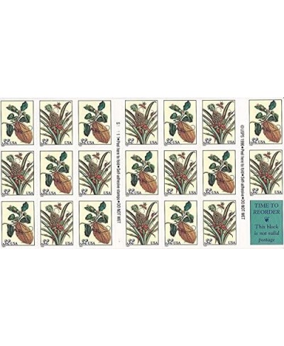 Botanical Prints - Citron and Flowering Pineapple Booklet of Twenty 32 Cent Stamps Scott 3127a $25.47 - Collectibles Display ...