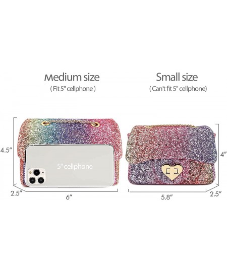 mibasies Kids Glitter Purse for Little Girls Toddler Crossbody Bags $25.20 - Dress-Up Toy Purses