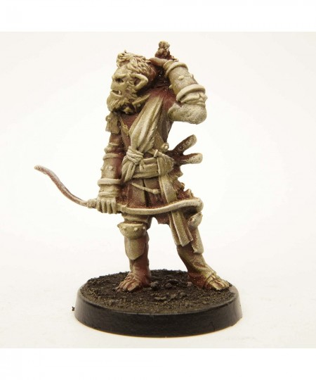 Stonehaven Half-Orc Archer Miniature Figure (for 28mm Scale Table Top War Games) - Made in USA $24.83 - Game Accessories