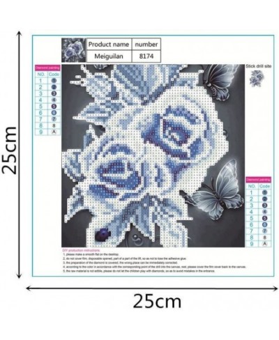 5D Diamond Painting by Number Kits New DIY Diamond Painting Kit for Adults Cross Stitch Full Toolkit Embroidery Arts Craft Pi...