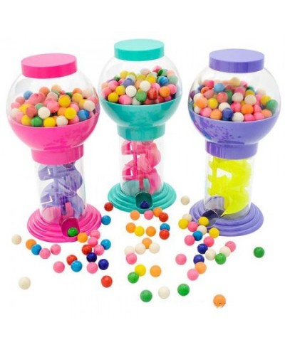 Twirling Gumball Machines - 1 Pack - 9.75 Inch - Galaxy Candy Dispenser - for Birthdays Kiddie Parties Novelties Kitchen Buff...