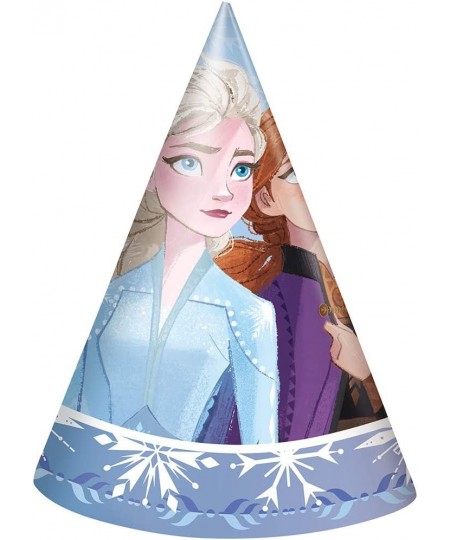 Disney Frozen 2 Party Hats - 8 Pcs multi-colored one size $15.53 - Kids' Party Hats