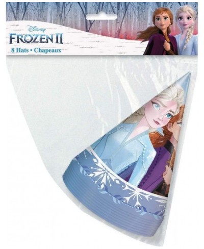 Disney Frozen 2 Party Hats - 8 Pcs multi-colored one size $15.53 - Kids' Party Hats