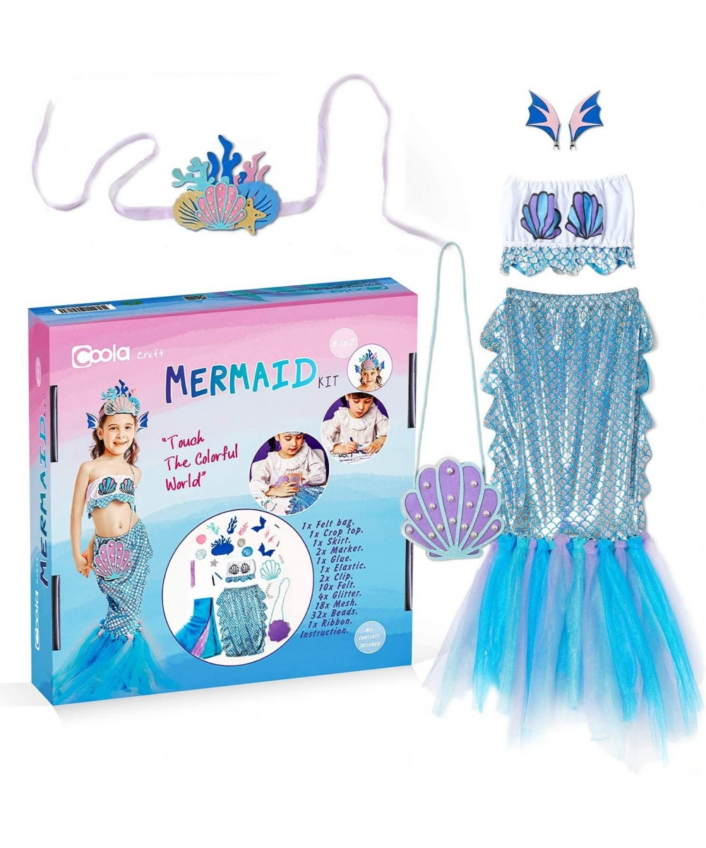 2022 Newest Mermaid Craft Kit for Girls – DIY Princess Mermaid Crafts for Kids Ages 3 4 5 6 7 8 - 12 Girl's Birthday Gift Cre...