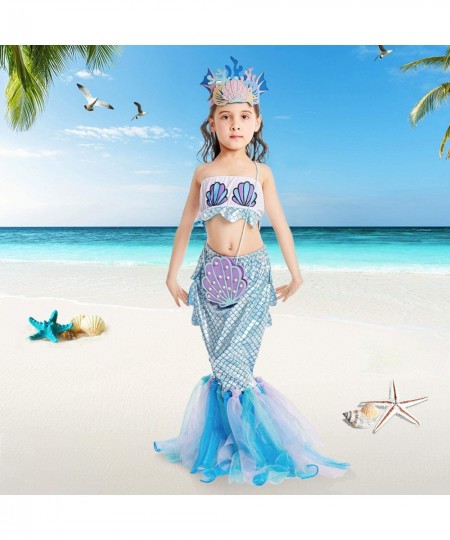 2022 Newest Mermaid Craft Kit for Girls – DIY Princess Mermaid Crafts for Kids Ages 3 4 5 6 7 8 - 12 Girl's Birthday Gift Cre...