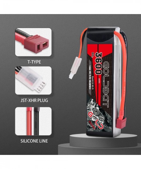 3S 11.1V 3000mAh 30C LiPo Battery with Deans Connector for Car Truck Buggy (2 Pack) $71.39 - Hobby Remote & App Controlled Ve...