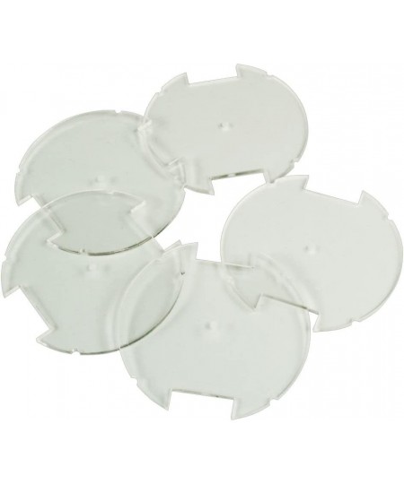 SW: Legion 50mm Circular Notched Bases 1.5mm Clear (5) $29.16 - Game Accessories