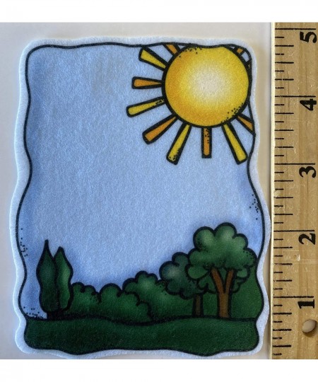 Days of Creation 23 PRECUT Felt Figure for Bible Felt/Flannel Board Stories Story Set Plus Lesson Guide and Activity Pages $3...