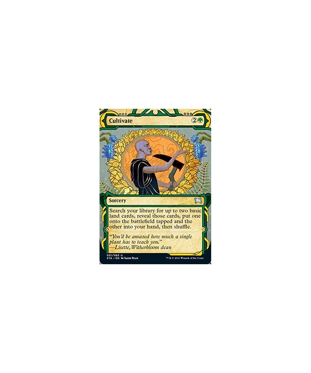 Magic: The Gathering - Cultivate (051) - Borderless - Strixhaven Mystical Archive $12.12 - Trading Cards & Accessories