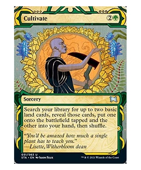 Magic: The Gathering - Cultivate (051) - Borderless - Strixhaven Mystical Archive $12.12 - Trading Cards & Accessories