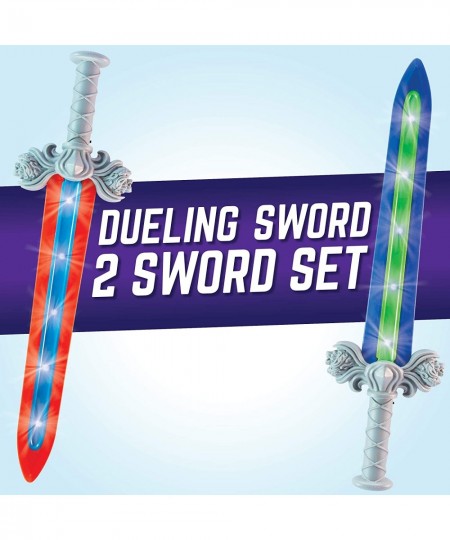 Geosword Soft and Safe Dueling Sword - 2 Pack with LED Lights & Movement Battle Sounds Assorted Colors (Green or Red) $65.65 ...