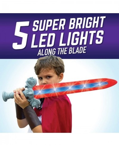 Geosword Soft and Safe Dueling Sword - 2 Pack with LED Lights & Movement Battle Sounds Assorted Colors (Green or Red) $65.65 ...