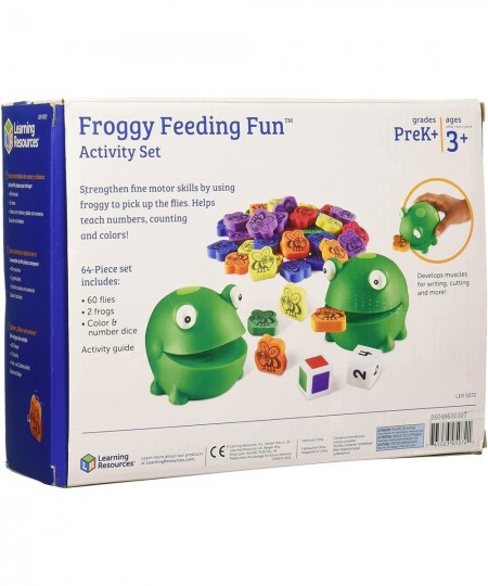 Froggy Feeding Fun Activity Set Fine Motor Toy 65 Pieces Ages 3+ $30.07 - Early Development & Activity Toys