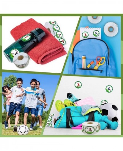 1200 PCS Soccer Stickers Soccer Sports Ball Stickers for Water Bottles Gift Phone Skateboard Scrapbook Luggage Soccer Party F...