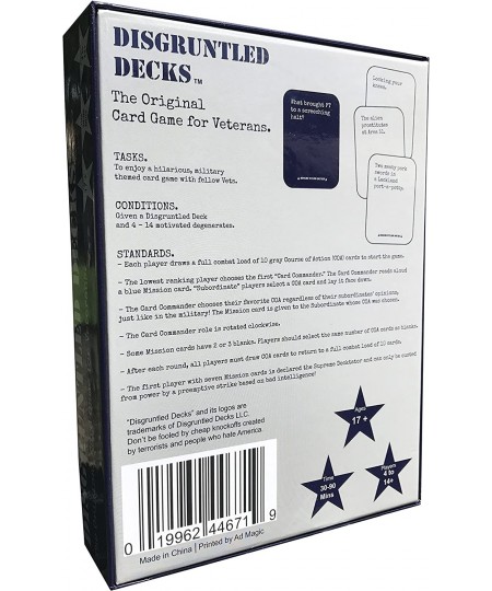 The Original Military Party Card Game for Veterans - Air Force-Themed Deck $52.29 - Card Games