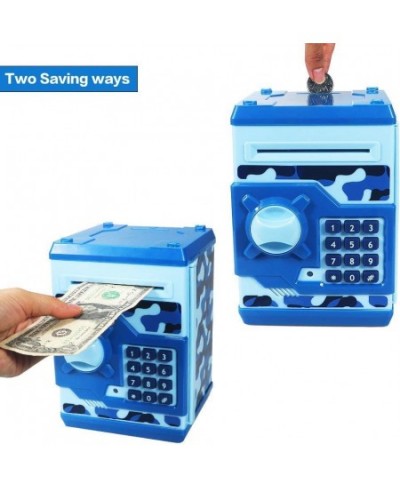 Piggy Bank Electronic Mini ATM for Kids Baby Toy Safe Coin Banks Money Saving Box Password Code Lock for Children Boys Girls ...