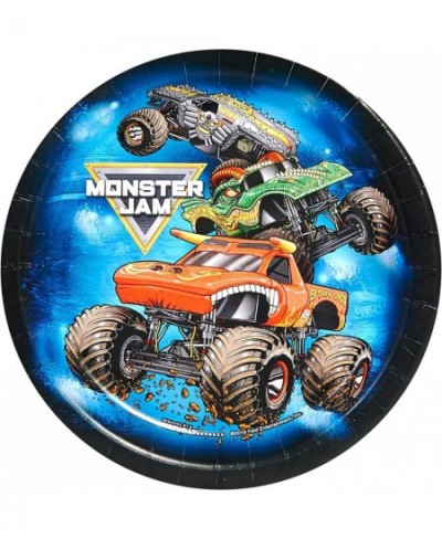 Monster Jam Party Supplies - Dessert Plate (24) $28.32 - Kids' Party Tableware