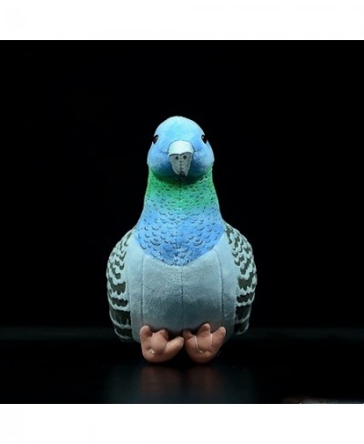 Rock Pigeon Plush Toy 10 Inch Super Realistic Dove Plush Stuffed Simulation Soft Animal Toy Adorable Kids Christmas Birthday ...