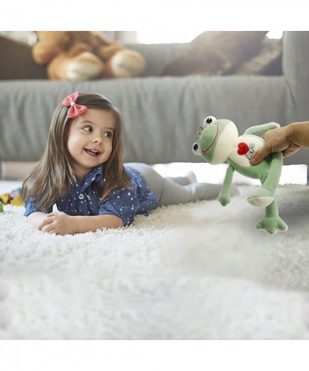 Super Soft Frog Stuffed Animal Cute Frog Plush Toy Long-Leg Plush Frog Doll Adorable Stuffed Frog Plushies Gift for Kids Chil...