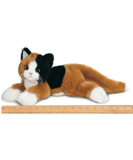 Bearington Callie Plush Stuffed Animal Calico Cat Kitten 15 inch $44.88 - Stuffed Animals & Teddy Bears