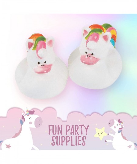 Unicorn Rubber Duckies Ducks 12 Pieces Birthday Parties Treasure Chest Supplies Princess Party $26.07 - Bathtub Toys