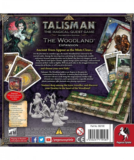 Talisman: The Woodland Board game Green $48.64 - Board Games