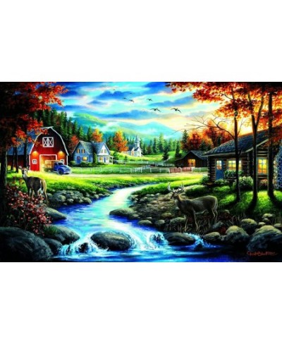 Country Sunday 1000 Piece Jigsaw Puzzle by SunsOut $34.83 - Jigsaw Puzzles