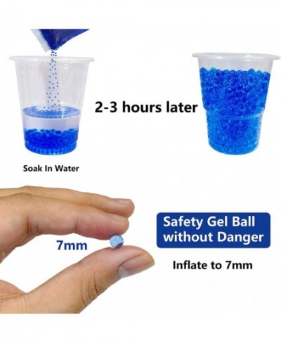 Gel-Blaster 100000 Water Absorbing Resin Biodegradable Beads Electric Shooting Fighting Team Game for Outdoor Activity $71.89...