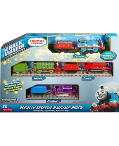 Fisher-Price Really Useful Engine Pack Set of 4 Motorized Toy Train Engines for Preschool Kids Ages 3 Years and Older $62.48 ...