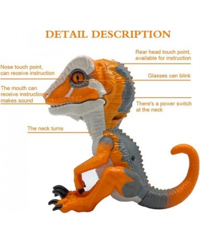 Dinosaur Toy Untamed T-Rex - Ironjaw - Interactive Collectible Dinosaur Birthday Gifts Boys Girls(Orange) $43.59 - Finger Pup...