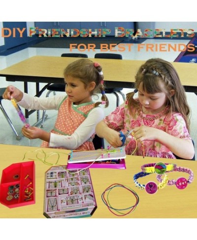 Friendship Bracelet Maker Kit - Making Bracelets Craft Toys for Girls Age 8 - 12 yrs Cool Birthday Gifts for 7 9 10 11 Years ...