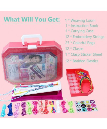 Friendship Bracelet Maker Kit - Making Bracelets Craft Toys for Girls Age 8 - 12 yrs Cool Birthday Gifts for 7 9 10 11 Years ...